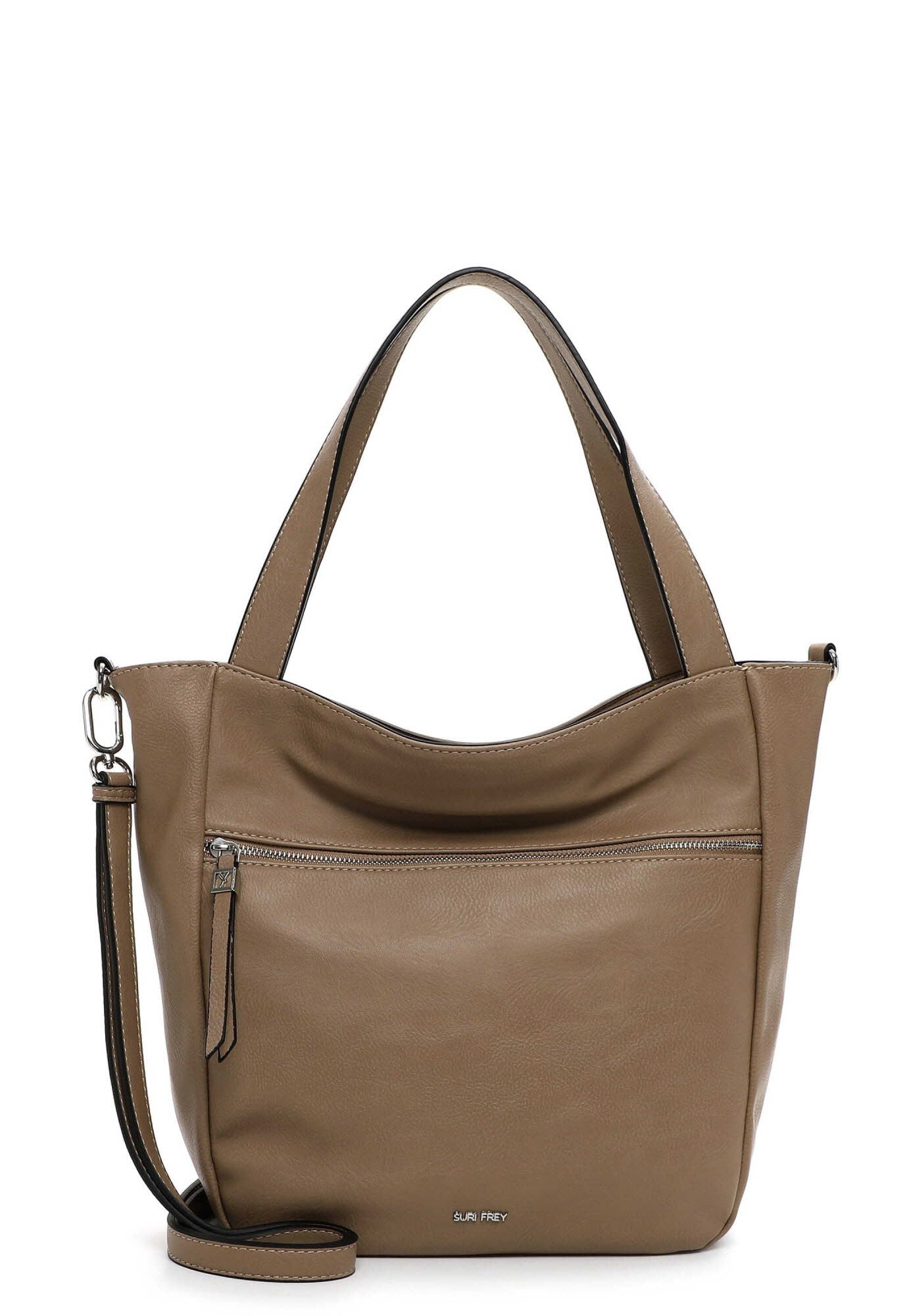 Cityshopper groß Taupe