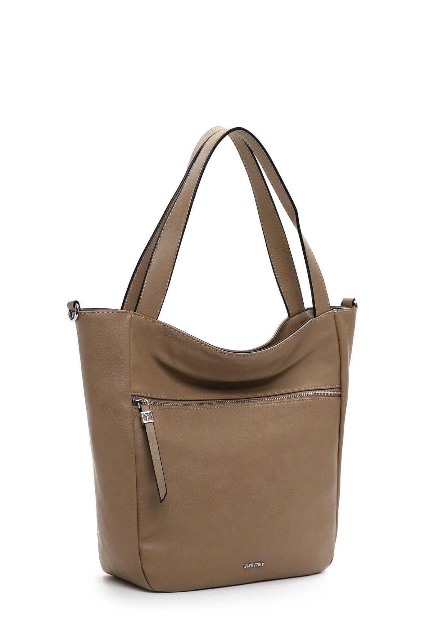 Cityshopper groß Taupe