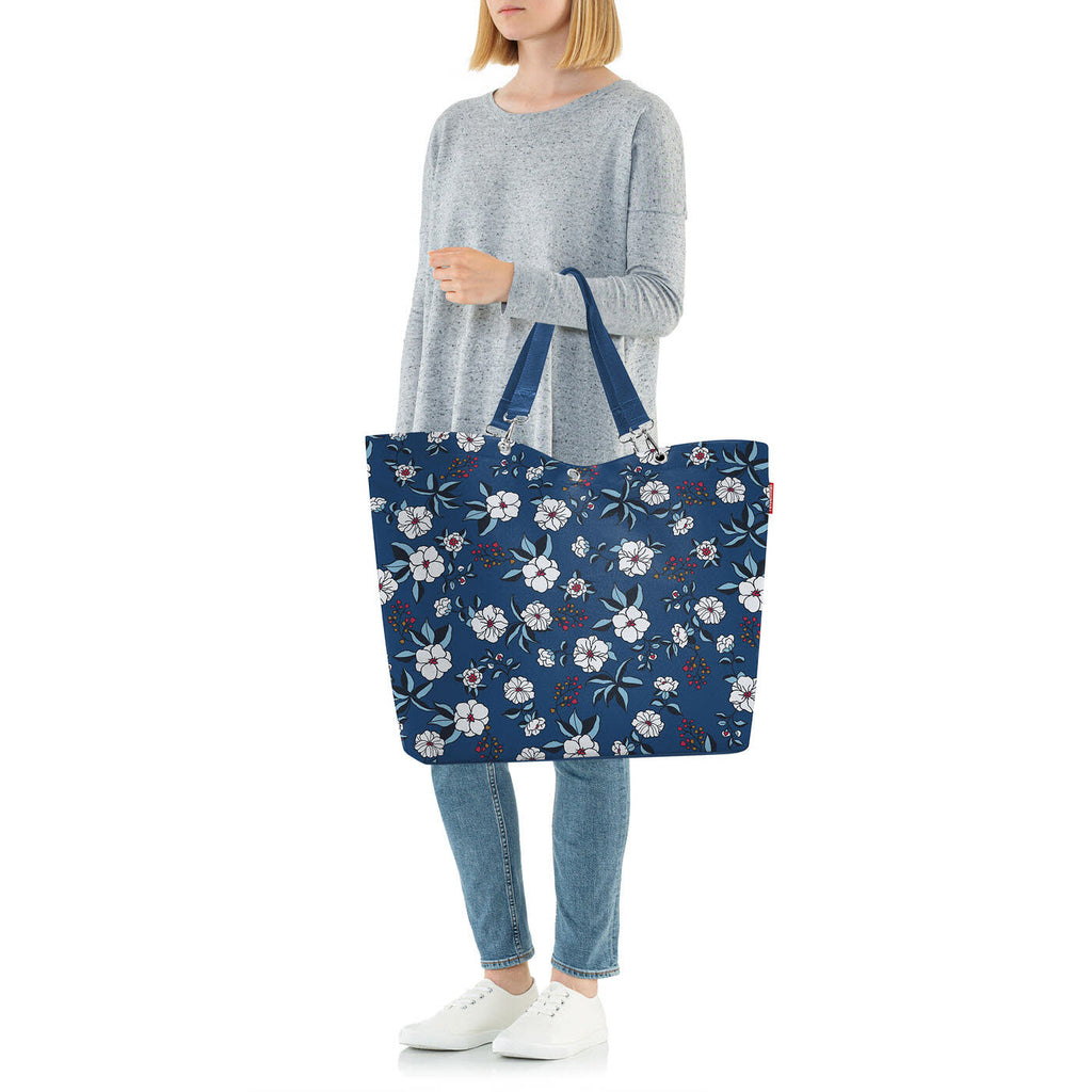 Shopper XL garden blue