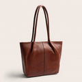 Leder Shopper Vespera Cognac