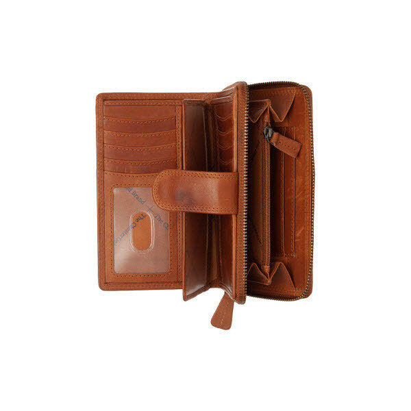 Ladies Wallet - Charlotte Cognac