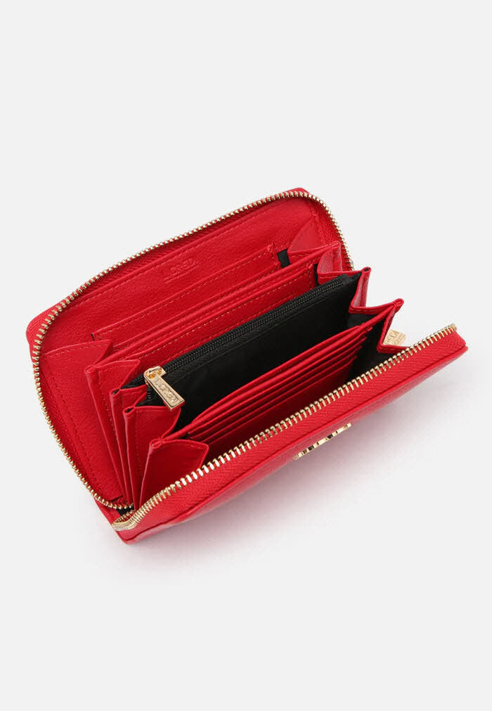 Damenbörse rot