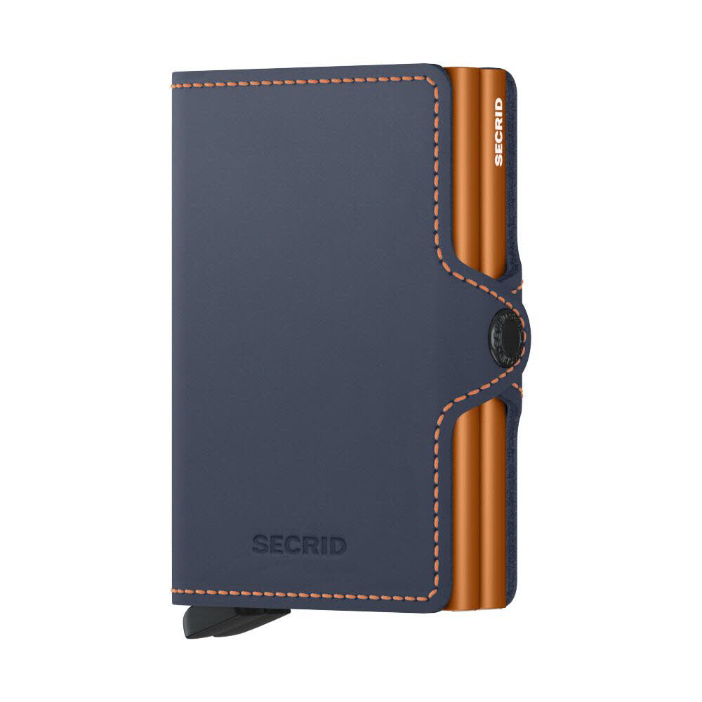 Twinwallet Nightblue Orange