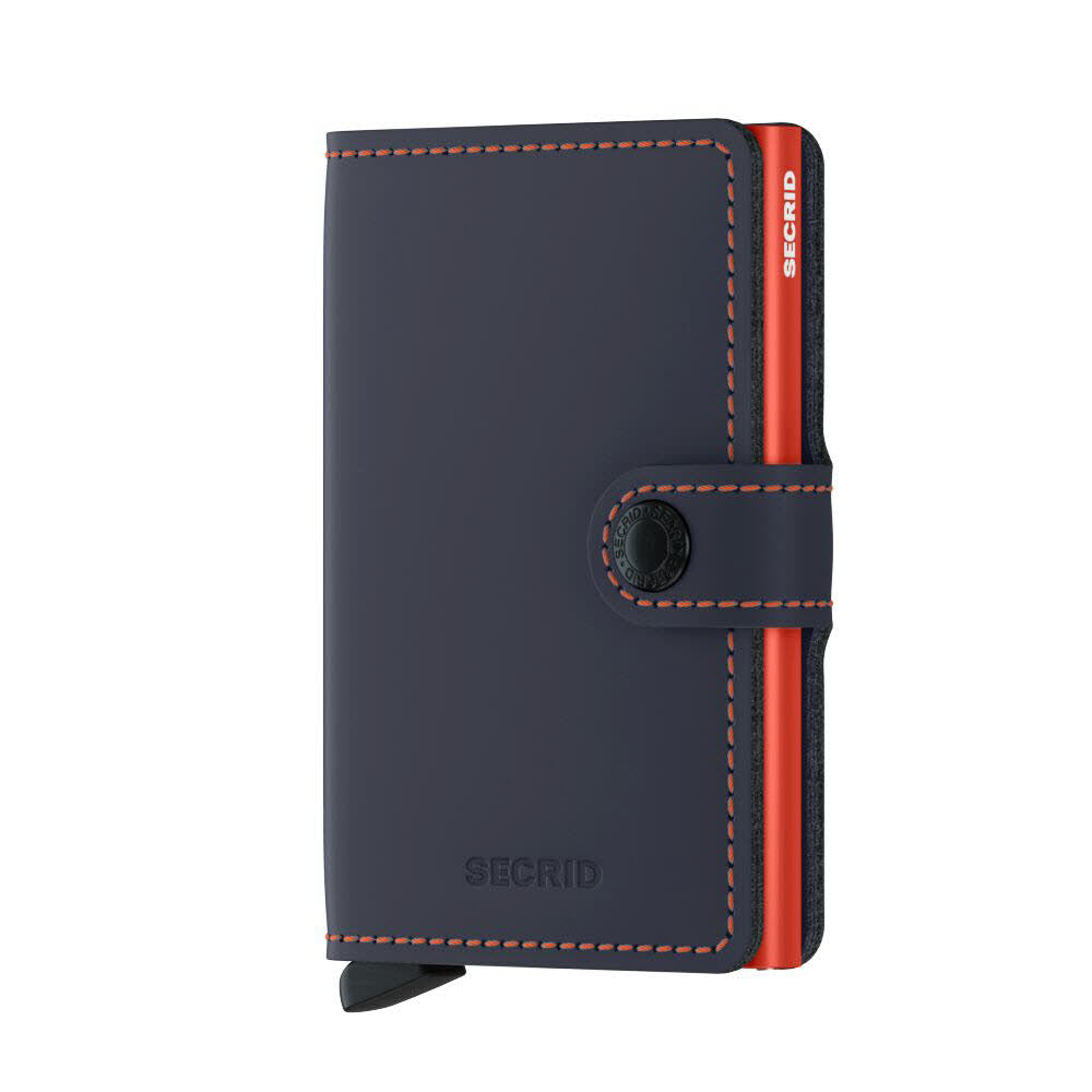 Miniwallet Nightblue & Orange