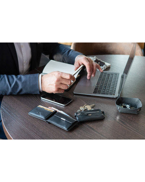 Rfid Geldbörse 4Cs Schwarz