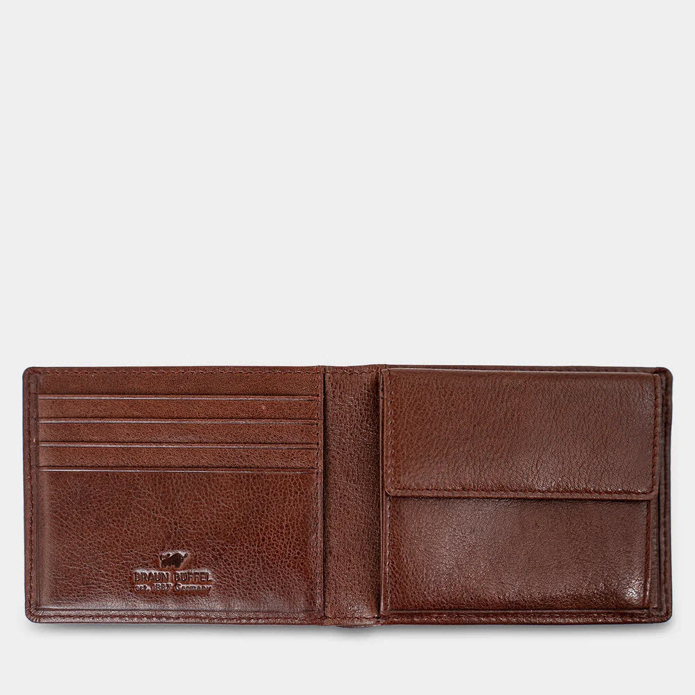 Rfid Geldbörse 4+4Cs TABAK