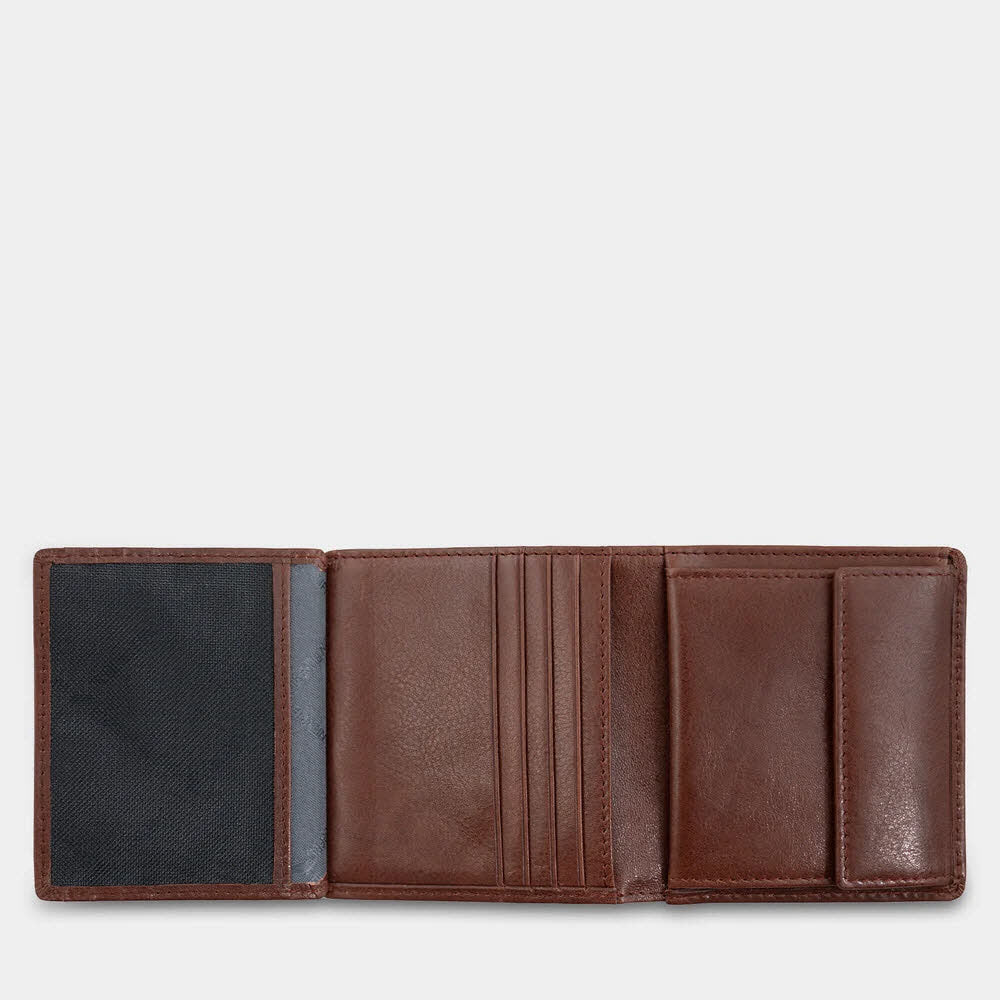 Rfid Geldbörse Carré 8Cs TABAK