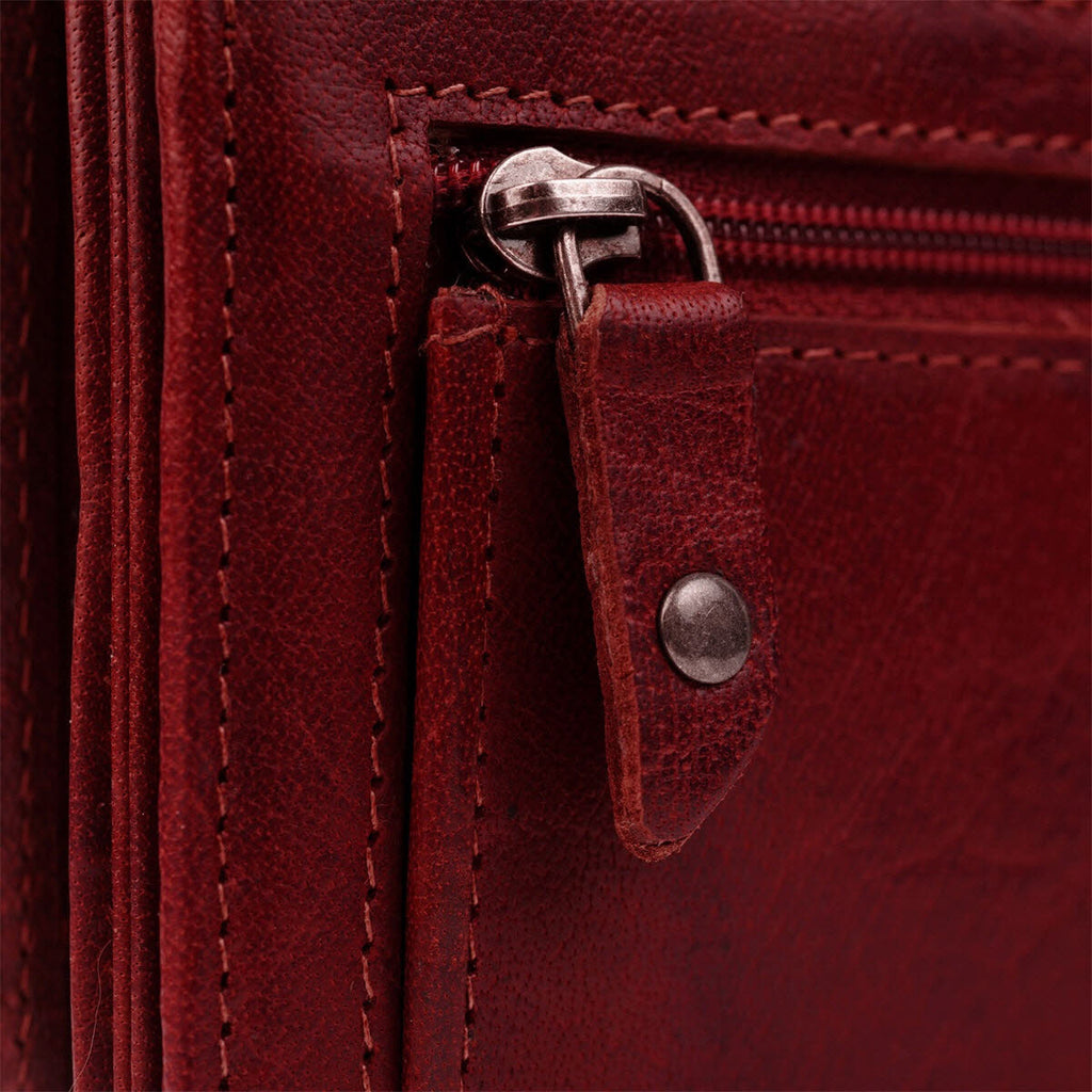 Billfold Wide - Hampton Red