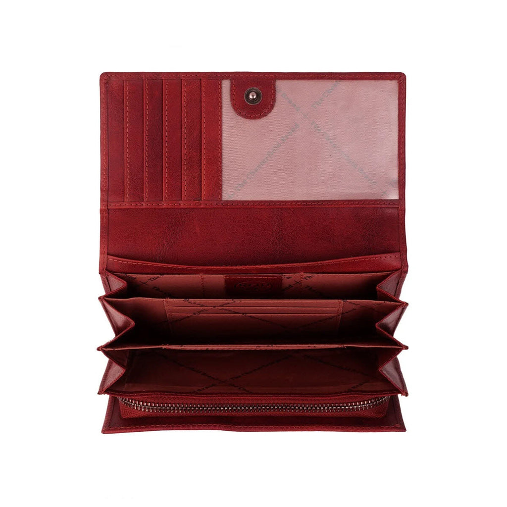 Billfold Wide - Hampton Red