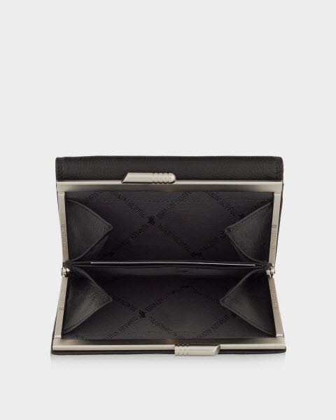 Rfid Bügelbörse 8Cs Schwarz