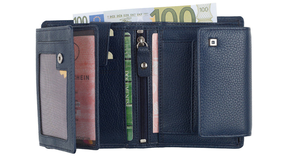 Damenbörse Dunkelblau
