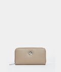 Leather Wallet Warm Taupe
