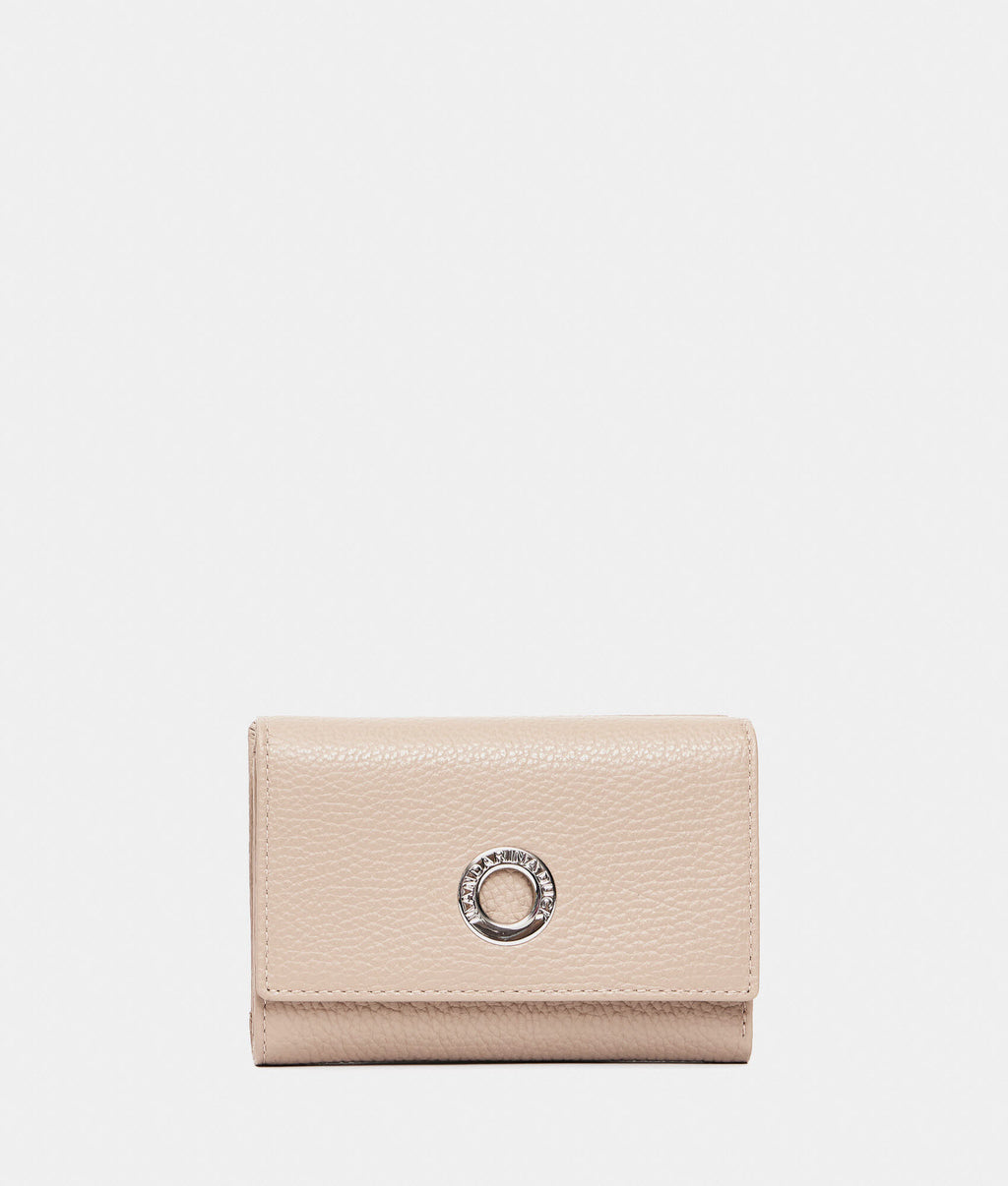 Leather Wallet Warm Taupe