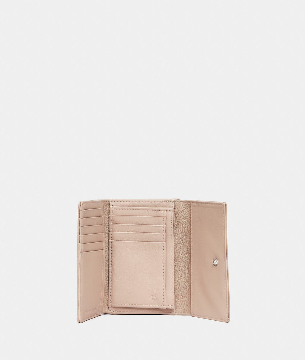 Leather Wallet Warm Taupe