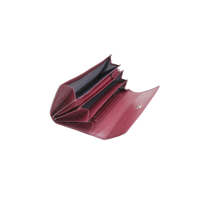 Damenlangbörse Bordo
