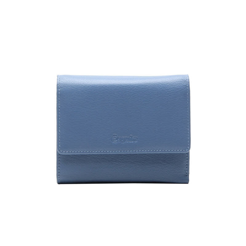 Damenbörse taubenblau