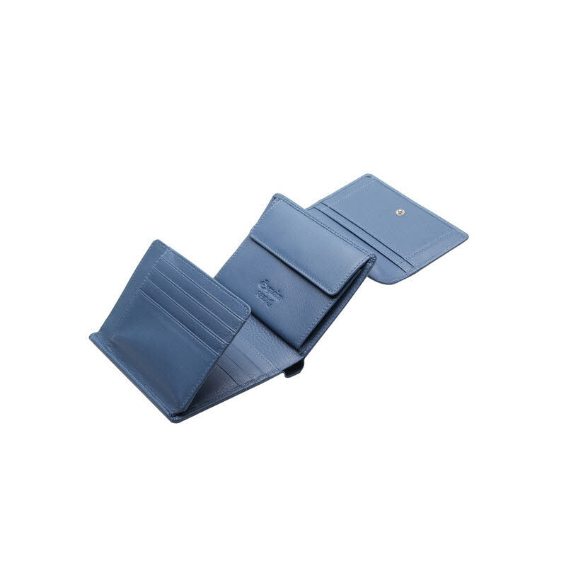 Damenbörse taubenblau