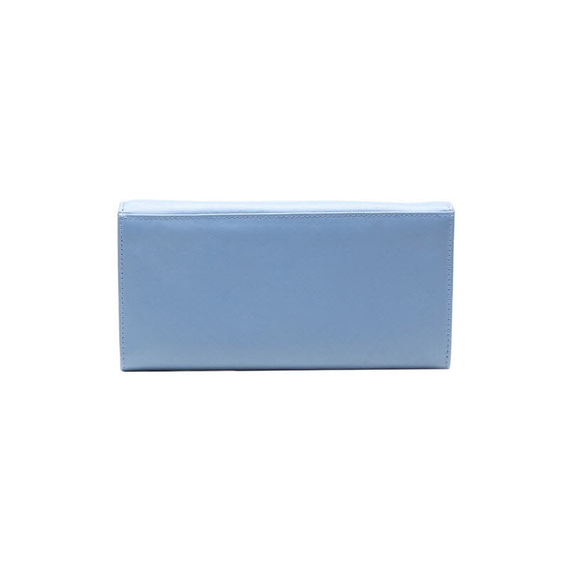 Damenlangbörse Taubenblau