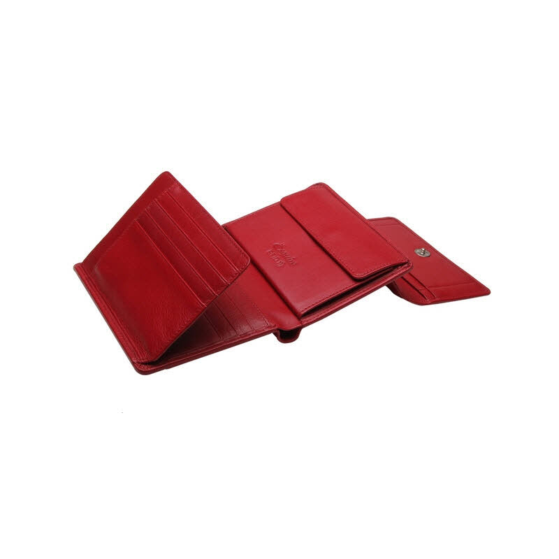 Damenbörse Rot
