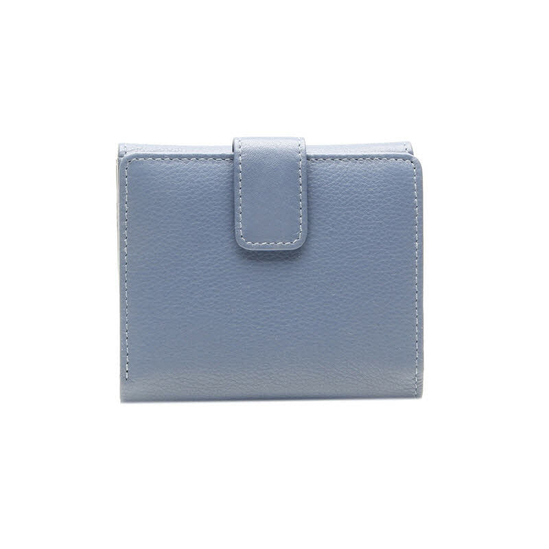 Damenbörse Taubenblau