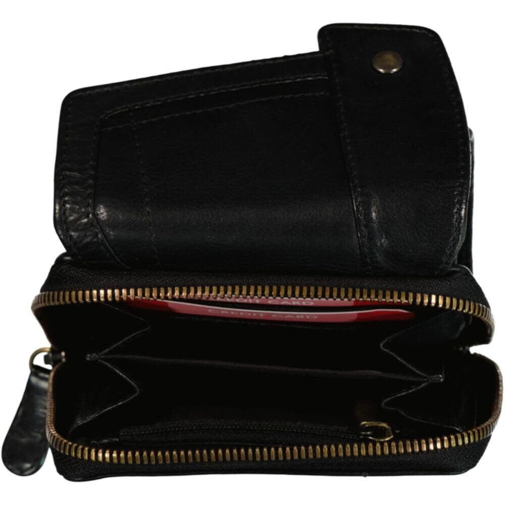 Damenbörse klein Black