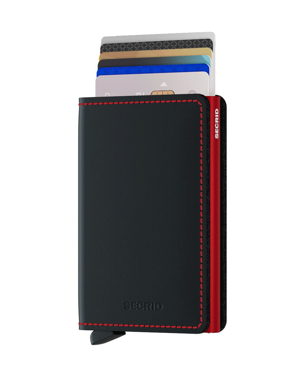 Slimwallet Black & Red
