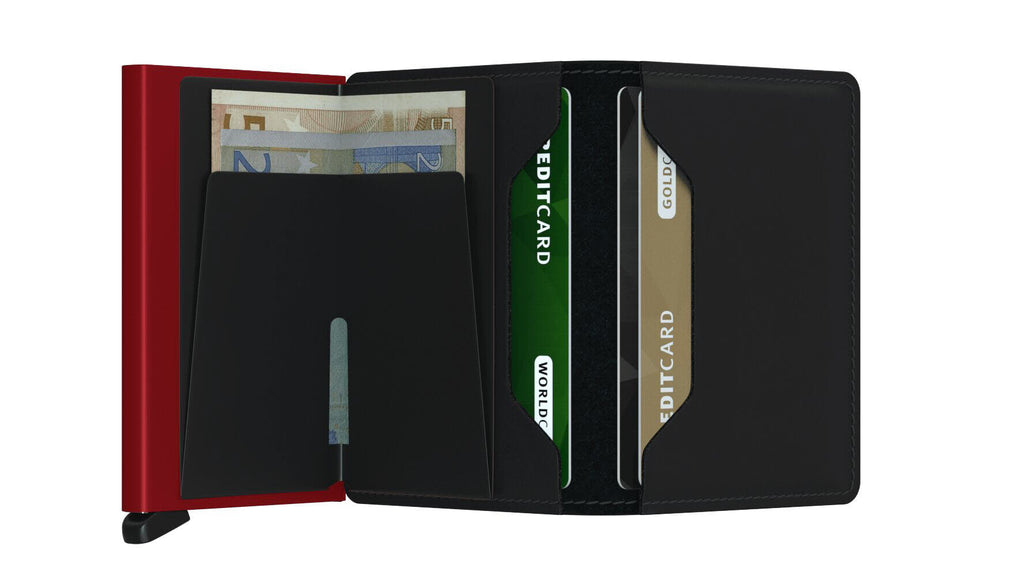 Slimwallet Black & Red