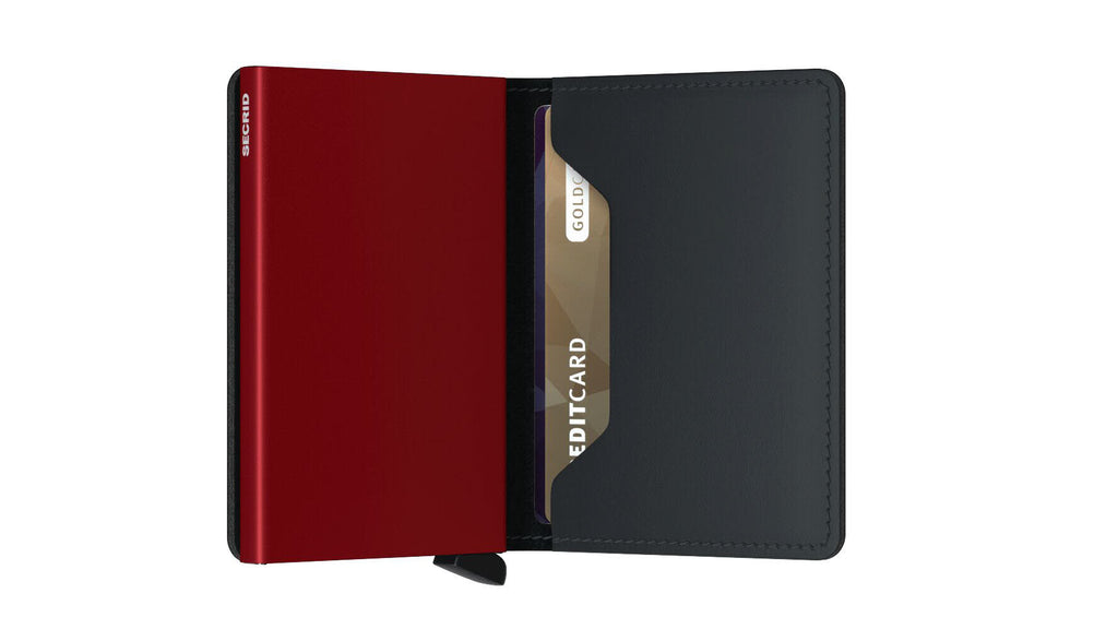 Slimwallet Black & Red