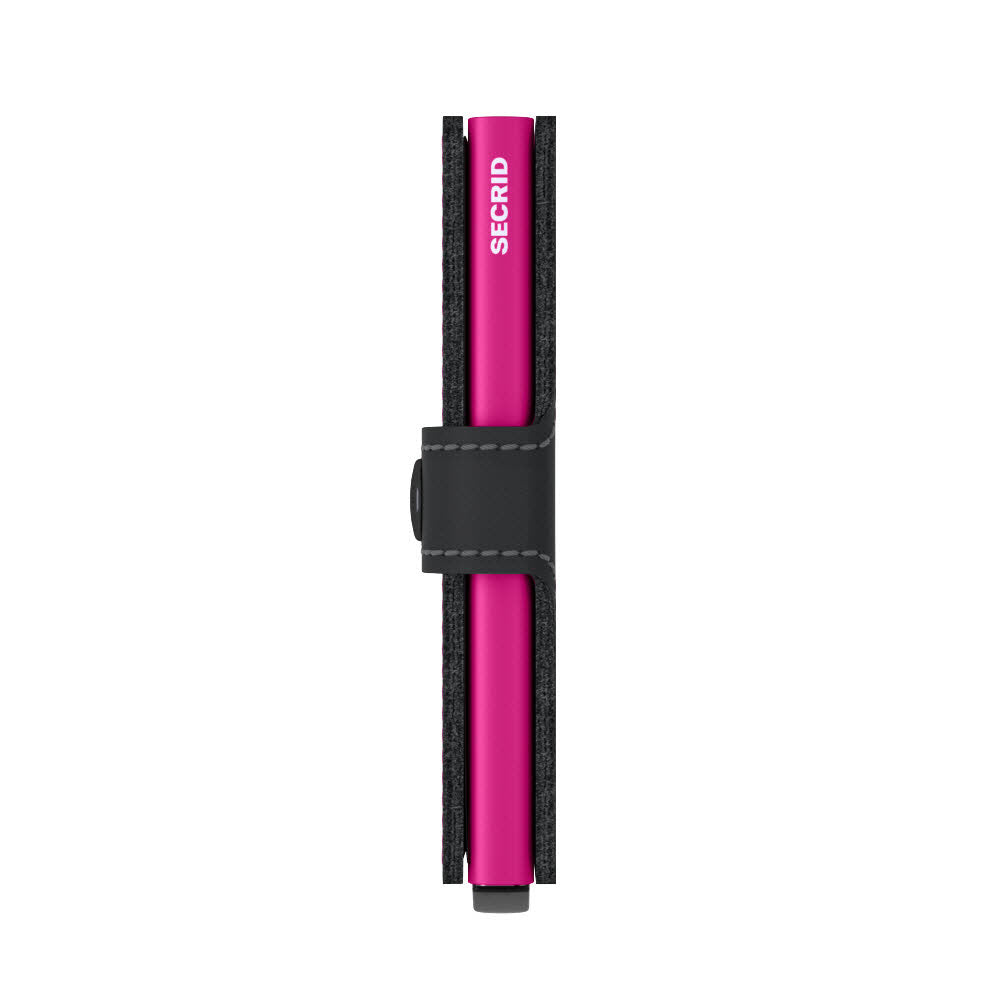 Miniwallet Black & Fuchsia