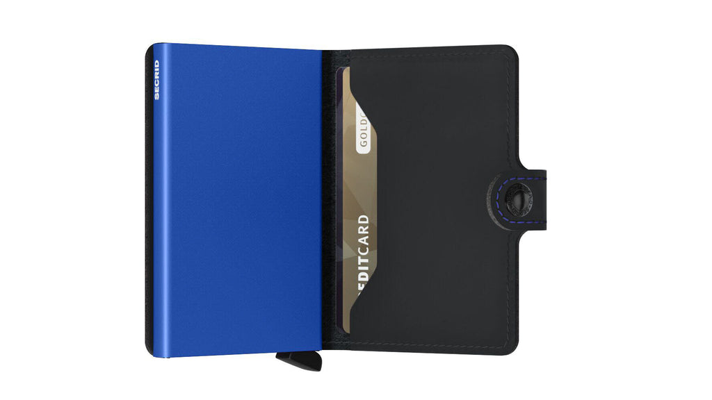 Miniwallet Black & Blue