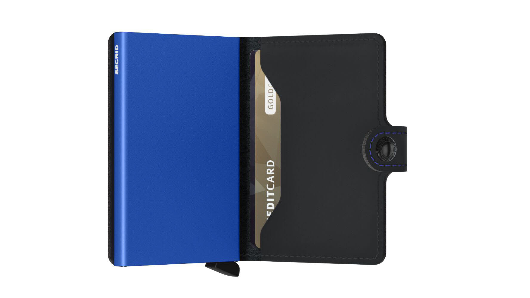 Miniwallet Black & Blue