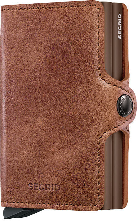 Twinwallet Cognac Brown