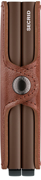 Twinwallet Cognac Brown