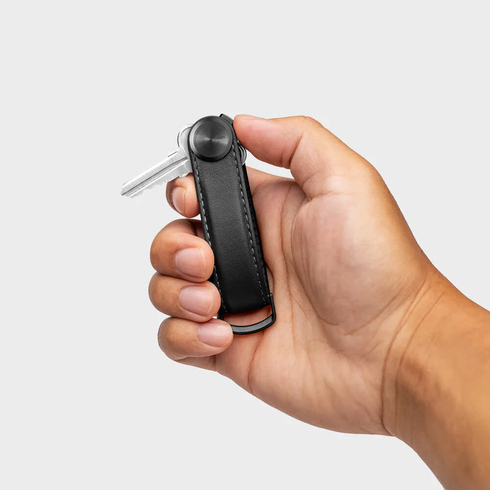 Leather Key Organiser Pro Blackout