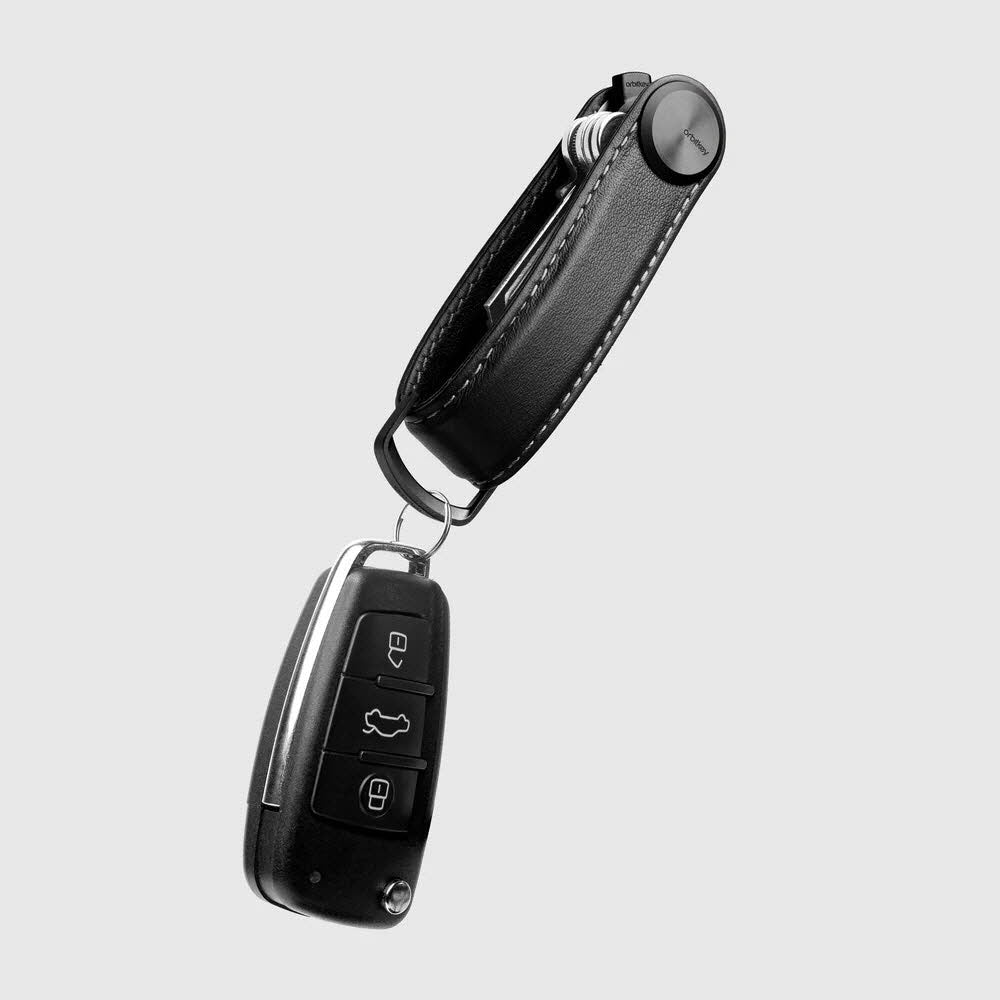 Leather Key Organiser Pro Blackout