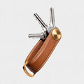 Leather Key Organiser Pro Cedar