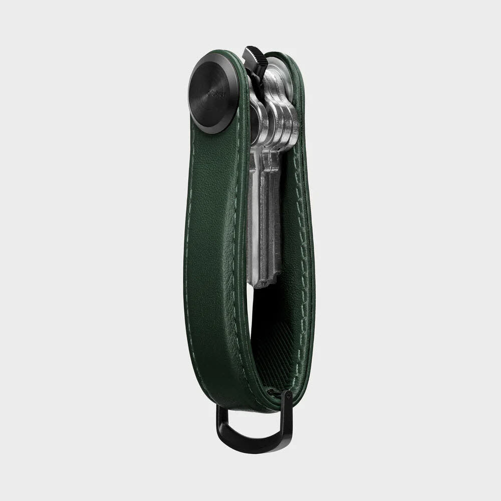 Leather Key Organiser Pro Evergreen