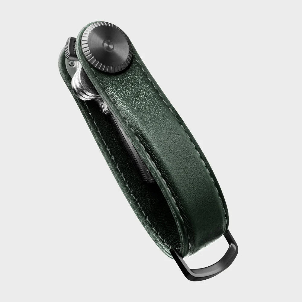 Leather Key Organiser Pro Evergreen