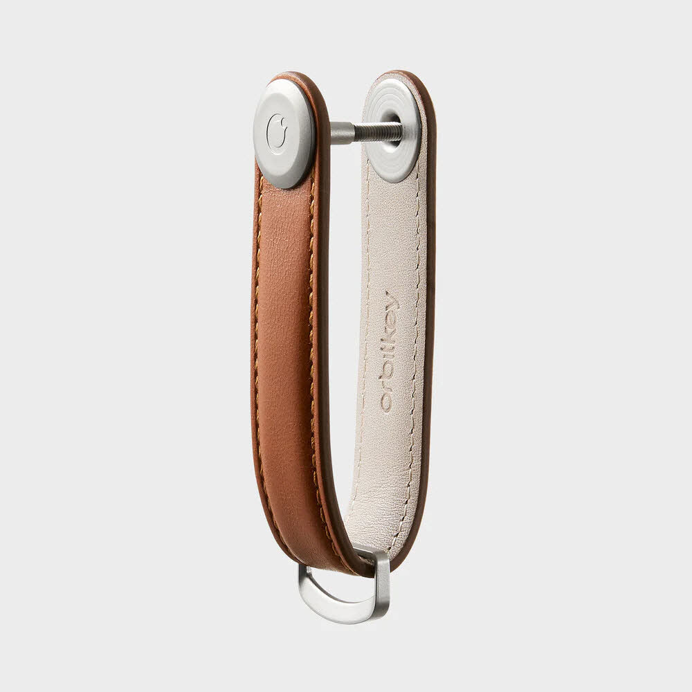 Leather Key Organiser Cognac / Tan