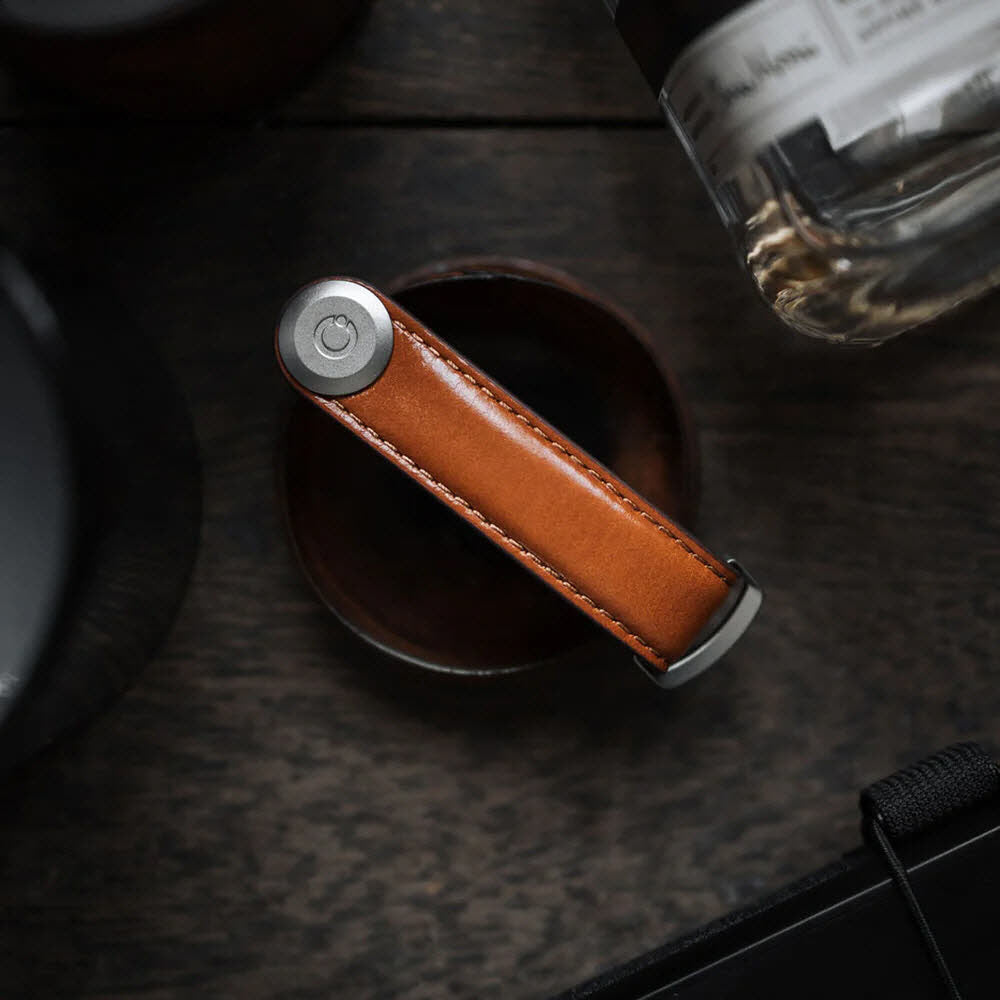Leather Key Organiser Cognac / Tan
