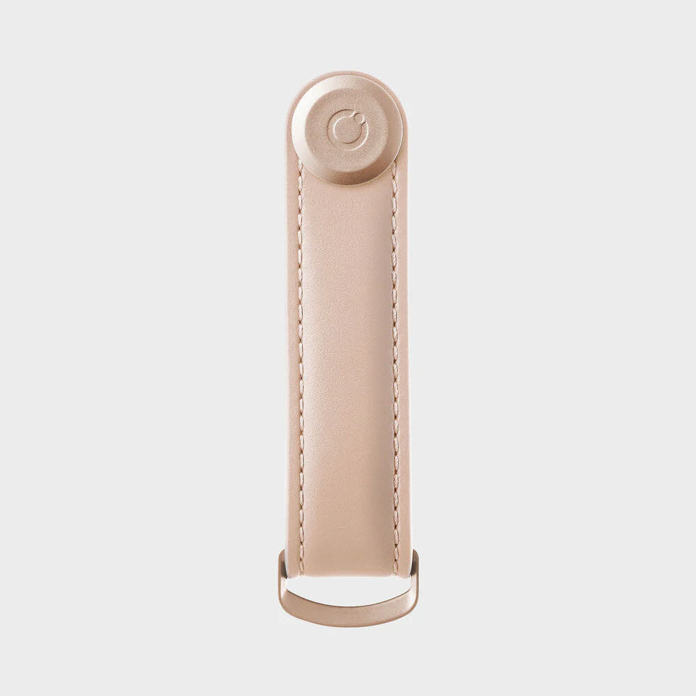 Leather Key Organiser Blush / Blush