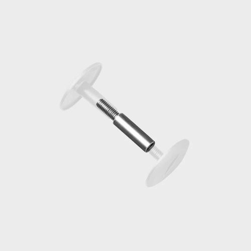 Extension Post Silber