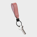 Leather Loop Keychain Cotton Candy