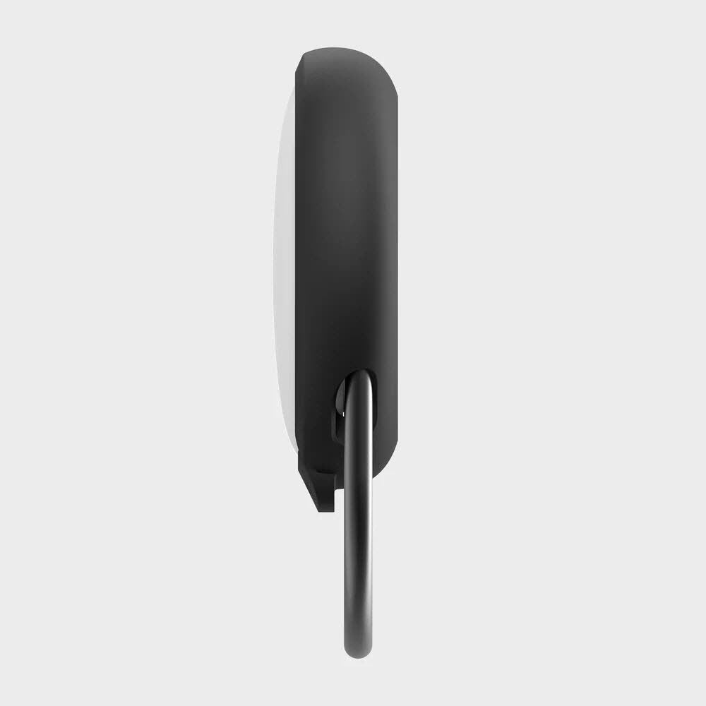 Slim Case and Leather Holder for Airtag Black