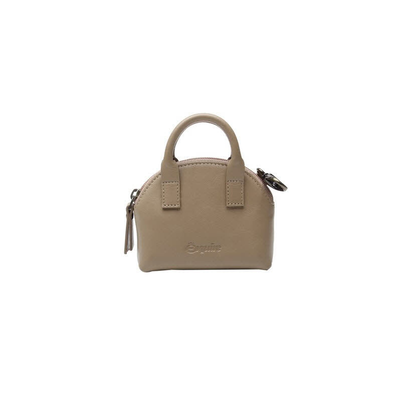 Minitasche Taupe