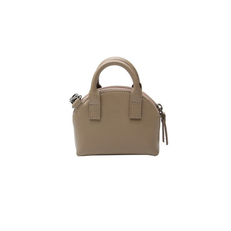 Minitasche Taupe