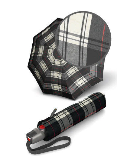 T.200 Medium Duomatic check black & white