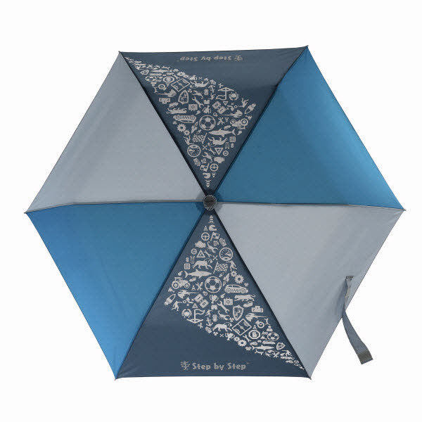 Schirm blue