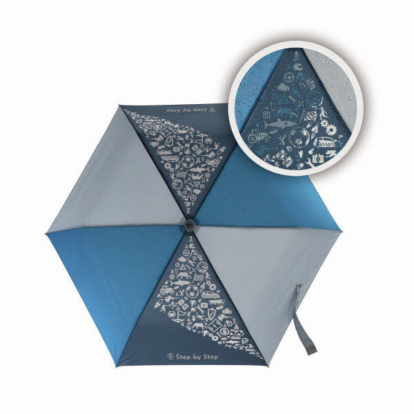 Schirm blue