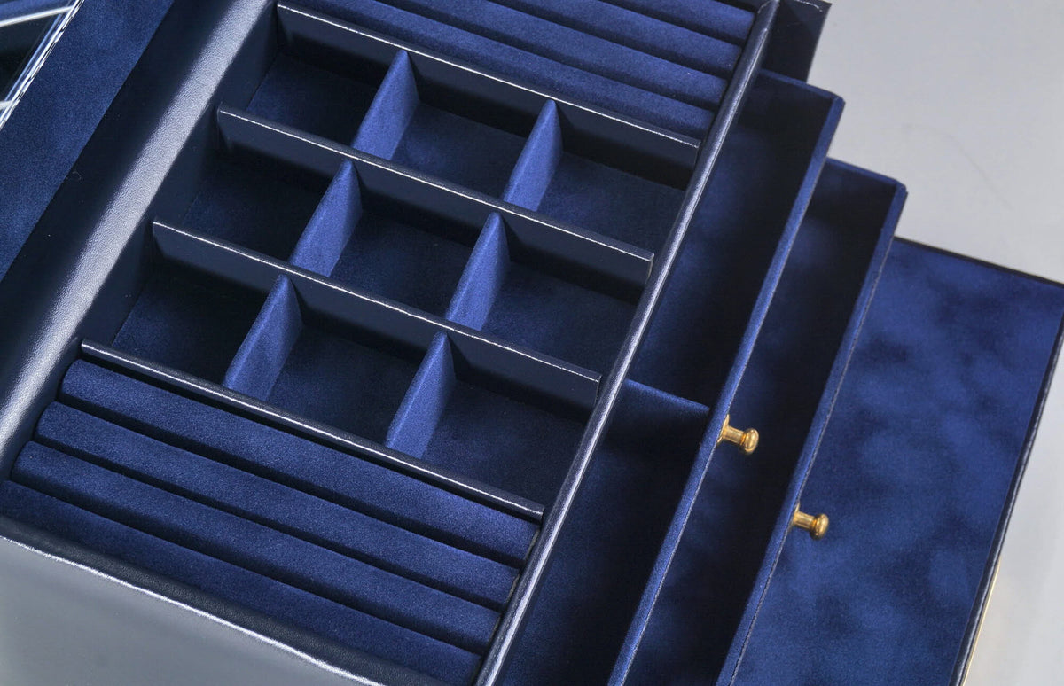 Schmuckkasten Elly Blau